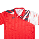 REEBOK Mens Jersey Red Collared XL