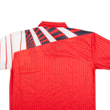 REEBOK Mens Jersey Red Collared XL