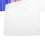 REEBOK Mens Football Shirt Jersey White Collared 2XL