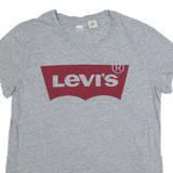 LEVI'S Womens T-Shirt Grey S