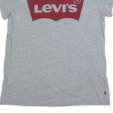 LEVI'S Womens T-Shirt Grey S