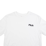 FILA Cropped Womens T-Shirt White XS