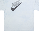 NIKE Oversized Womens Tie Dye T-Shirt Blue XS