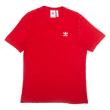 ADIDAS Oversized Mens T-Shirt Red S