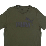 PUMA Mens T-Shirt Green L