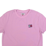 TOMMY HILFIGER Cropped Mens T-Shirt Pink M