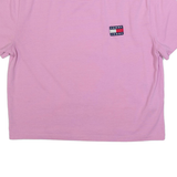 TOMMY HILFIGER Cropped Mens T-Shirt Pink M