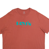 LEVI'S Mens T-Shirt Red XL