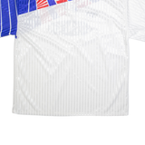 REEBOK Mens Football Shirt Jersey White Collared 2XL