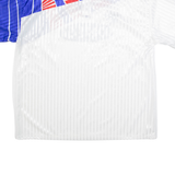 REEBOK Mens Football Shirt Jersey White Collared 2XL