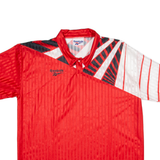 REEBOK Mens Jersey Red Collared XL