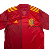 ADIDAS Spain Football Shirt Mens Jersey Red L
