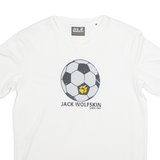 JACK WOLFSKIN Mens Jersey White M