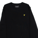 LYLE & SCOTT Womens T-Shirt Black Long Sleeve L