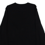 LYLE & SCOTT Womens T-Shirt Black Long Sleeve L