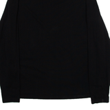 LYLE & SCOTT Womens T-Shirt Black Long Sleeve L
