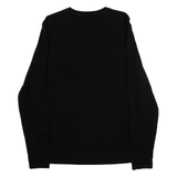 LYLE & SCOTT Womens T-Shirt Black Long Sleeve L