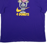 NIKE Womens T-Shirt Purple 2XL