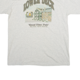 LOWER DECK Mens T-Shirt Grey M
