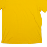 CHAMPION Mens T-Shirt Yellow M