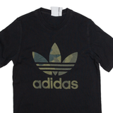 ADIDAS Womens T-Shirt Black S