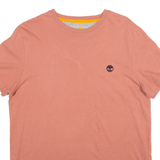 TIMBERLAND Slim Fit Womens T-Shirt Pink L