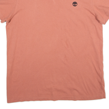 TIMBERLAND Slim Fit Womens T-Shirt Pink L