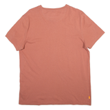 TIMBERLAND Slim Fit Womens T-Shirt Pink L