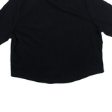 NIKE Cropped Womens T-Shirt Black M