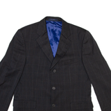 TED BAKER Mens Blazer Jacket Black Check M