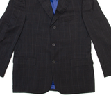 TED BAKER Mens Blazer Jacket Black Check M