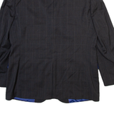 TED BAKER Mens Blazer Jacket Black Check M