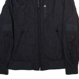 G-STAR RAW Womens Bomber Jacket Black Hooded M