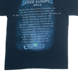 GILDAN Emerald Unleashed Mens Band T-Shirt Black M