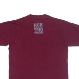 FROZEN MUNKY Koh Tao Thailand Mens T-Shirt Maroon L