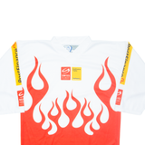 ION Swiss Ice Hockey Mens Jersey White V-Neck S