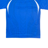 Italy Mens Football Shirt Jersey Blue V-Neck S