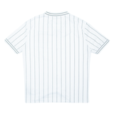 FB SISTER Striped Womens Jersey White V-Neck S