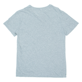 Mens T-Shirt Grey V-Neck M