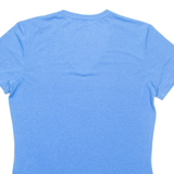 JACK WOLFSKIN Womens T-Shirt Blue V-Neck UK 8