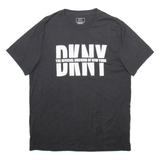 DKNY Mens T-Shirt Black M