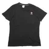 REEBOK Mens T-Shirt Black L