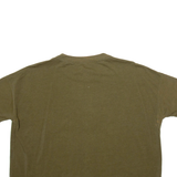 NIKE Cropped Womens T-Shirt Green S