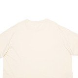 CHAMPION Womens T-Shirt Cream 2XL