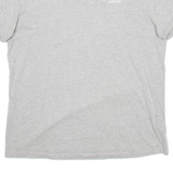 ADIDAS Womens T-Shirt Grey UK 12