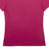 CALVIN KLEIN JEANS Womens T-Shirt Maroon M