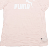 PUMA Womens T-Shirt Pink L