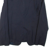 MAX MARA Womens Blazer Jacket Blue Wool UK 12