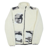 DICKIES Mens Fleece Jacket Cream XS