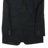 PIRELLI Mens Blazer Jacket Green Wool Check XL